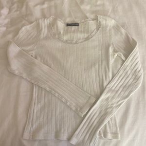 Brandy White Lace Long Sleve